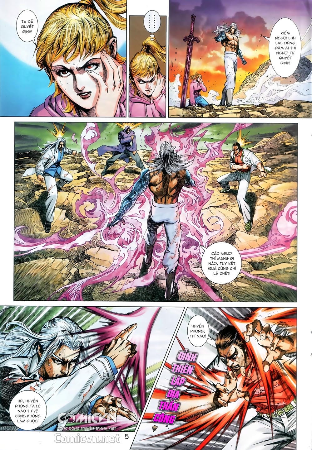 Truyện Tranh Tân Tác Long Hổ Môn trang 4