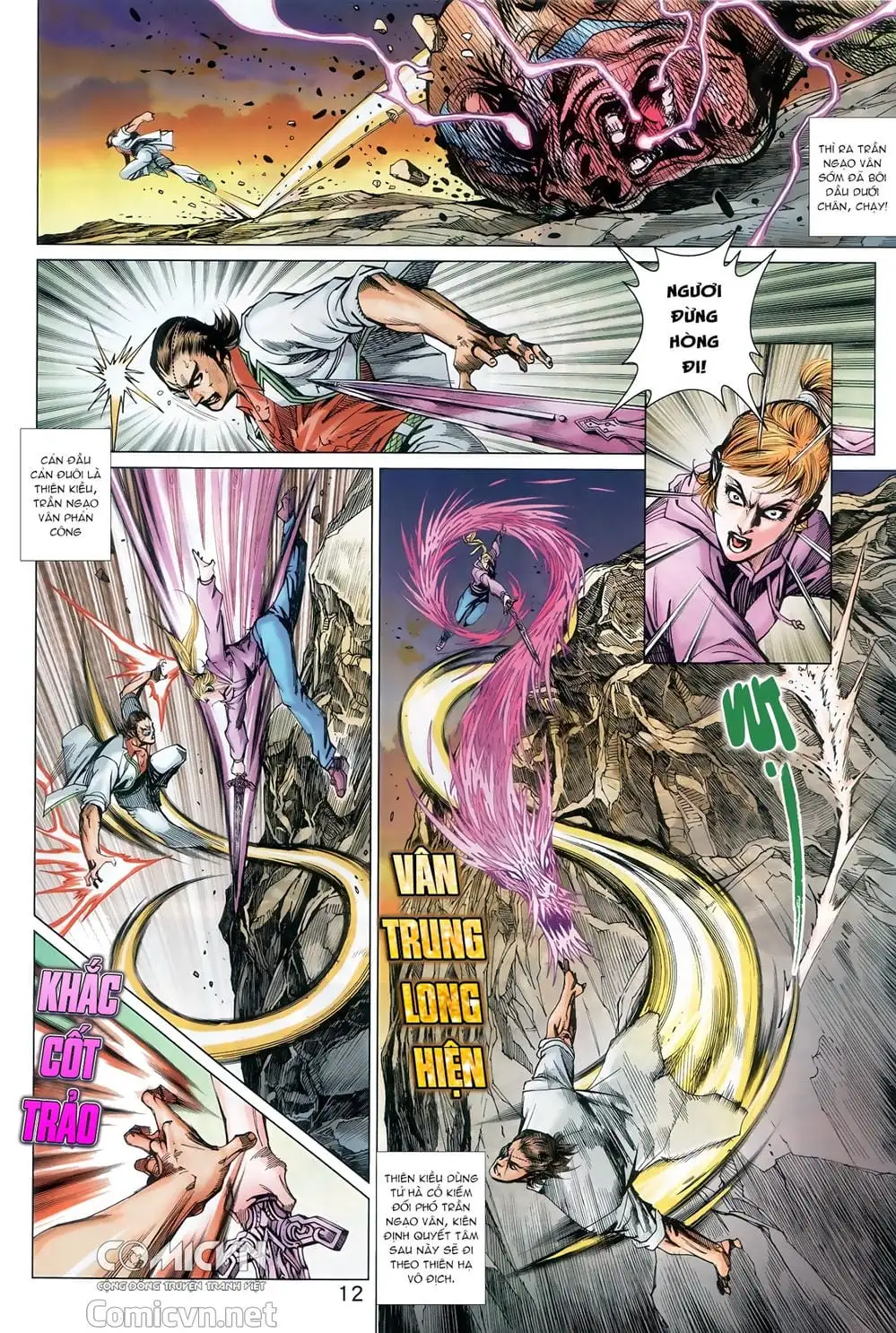 Truyện Tranh Tân Tác Long Hổ Môn trang 4