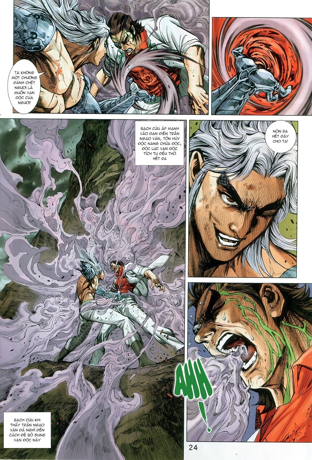 Truyện Tranh Tân Tác Long Hổ Môn trang 4