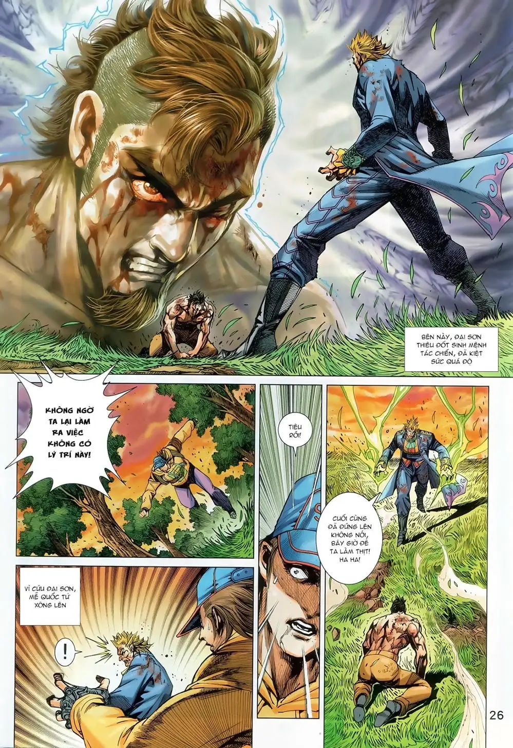 Truyện Tranh Tân Tác Long Hổ Môn trang 4