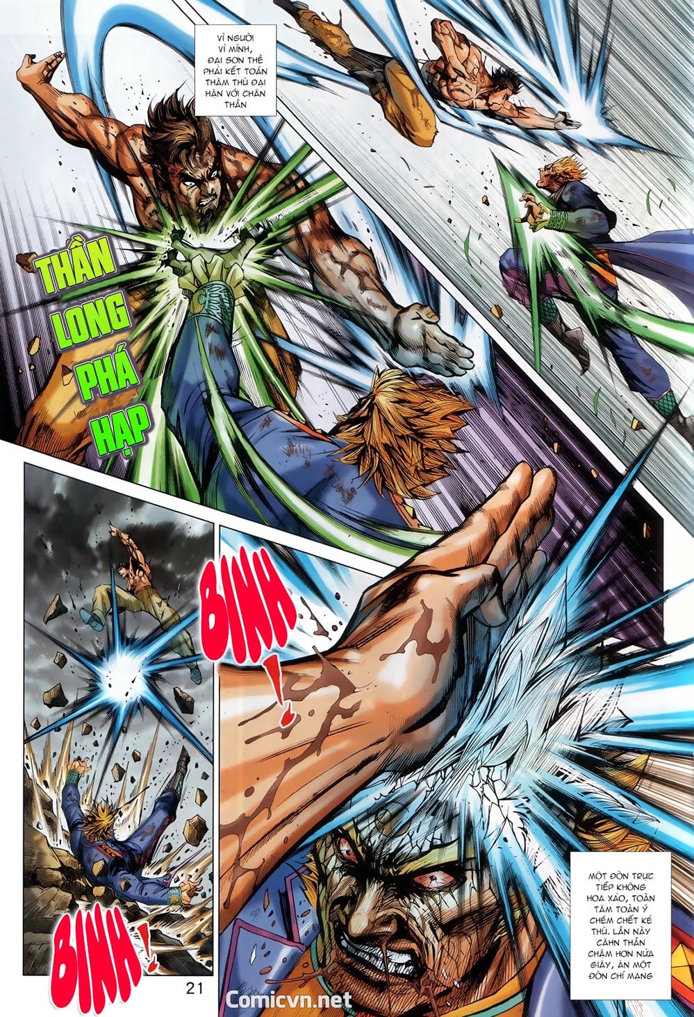 Truyện Tranh Tân Tác Long Hổ Môn trang 4