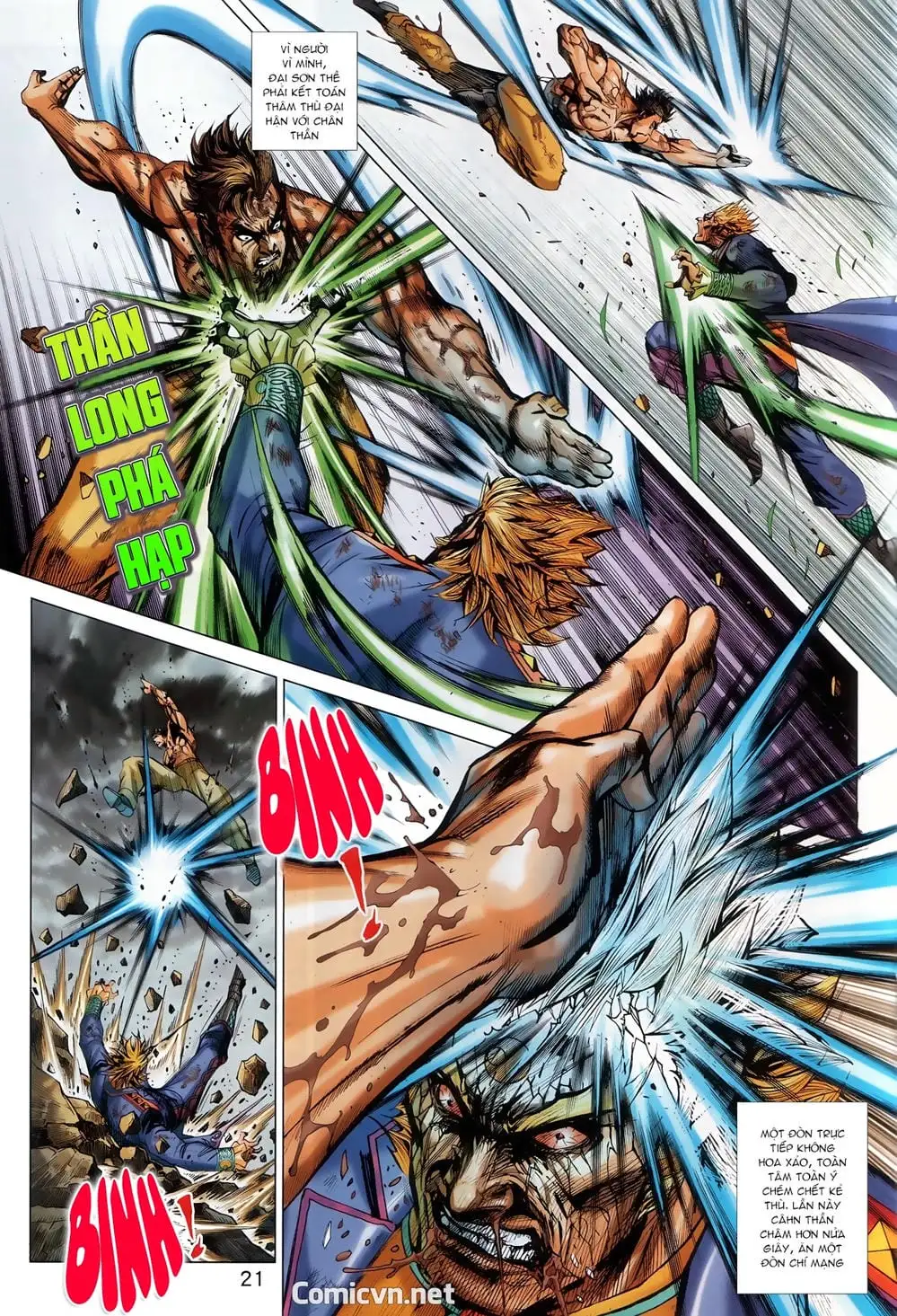 Truyện Tranh Tân Tác Long Hổ Môn trang 4