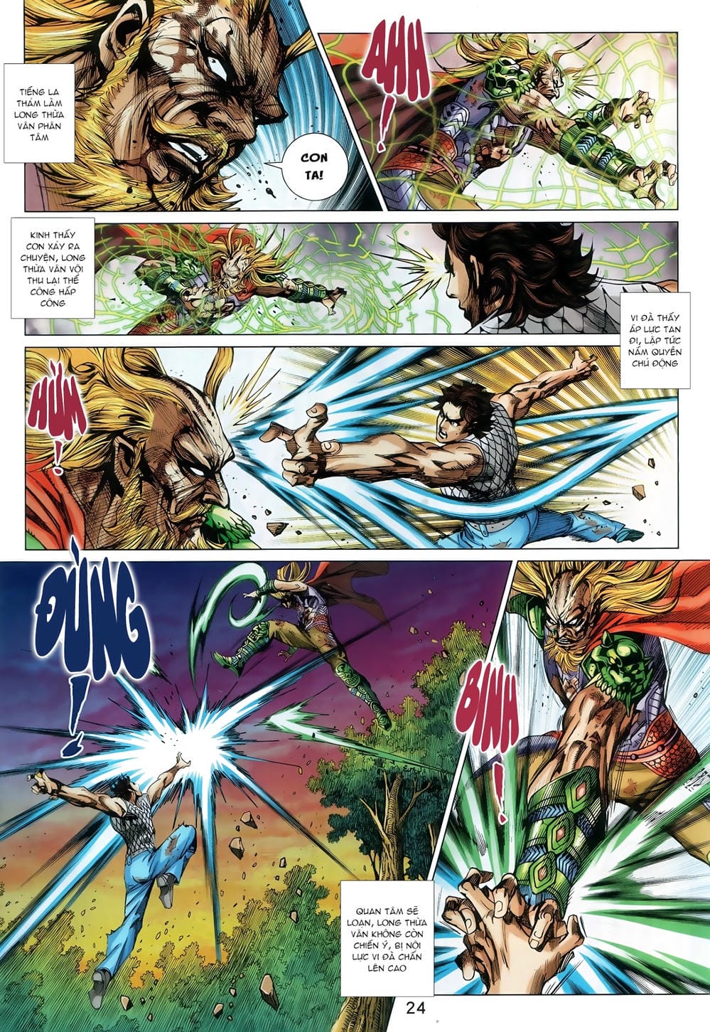 Truyện Tranh Tân Tác Long Hổ Môn trang 4