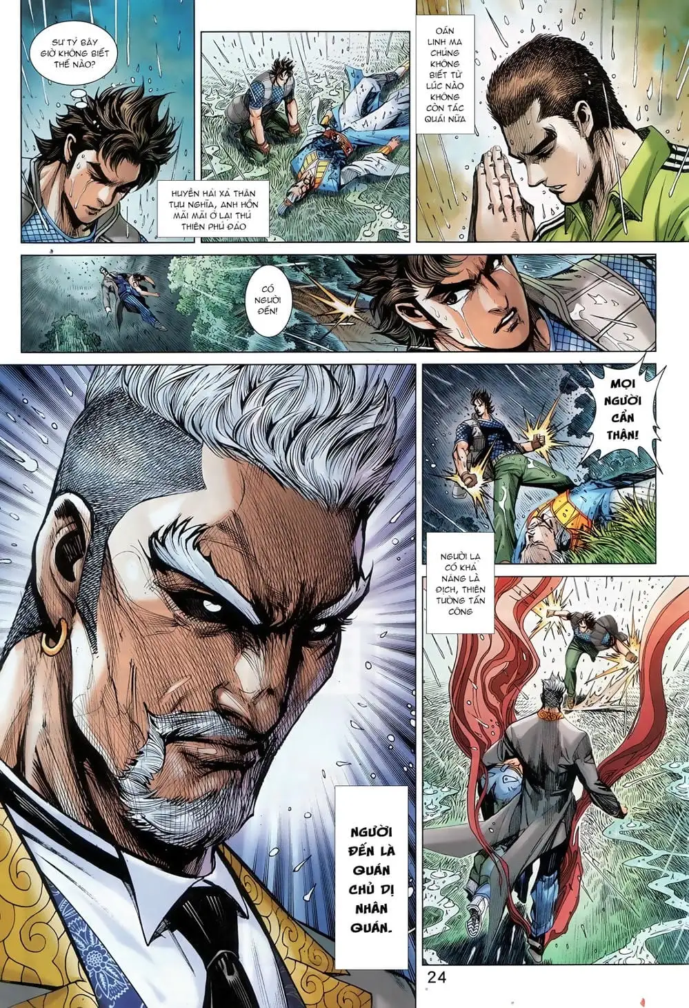 Truyện Tranh Tân Tác Long Hổ Môn trang 4