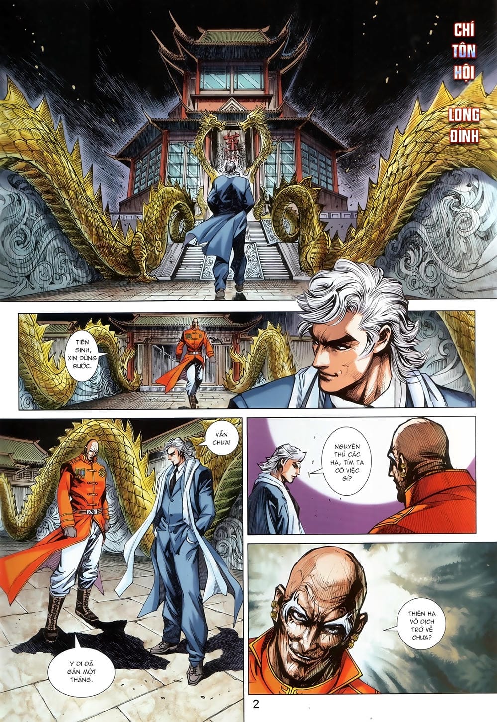 Truyện Tranh Tân Tác Long Hổ Môn trang 4