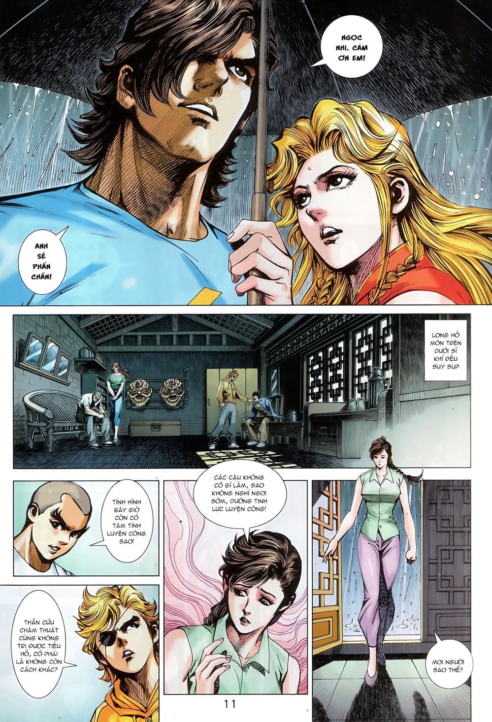 Truyện Tranh Tân Tác Long Hổ Môn trang 4