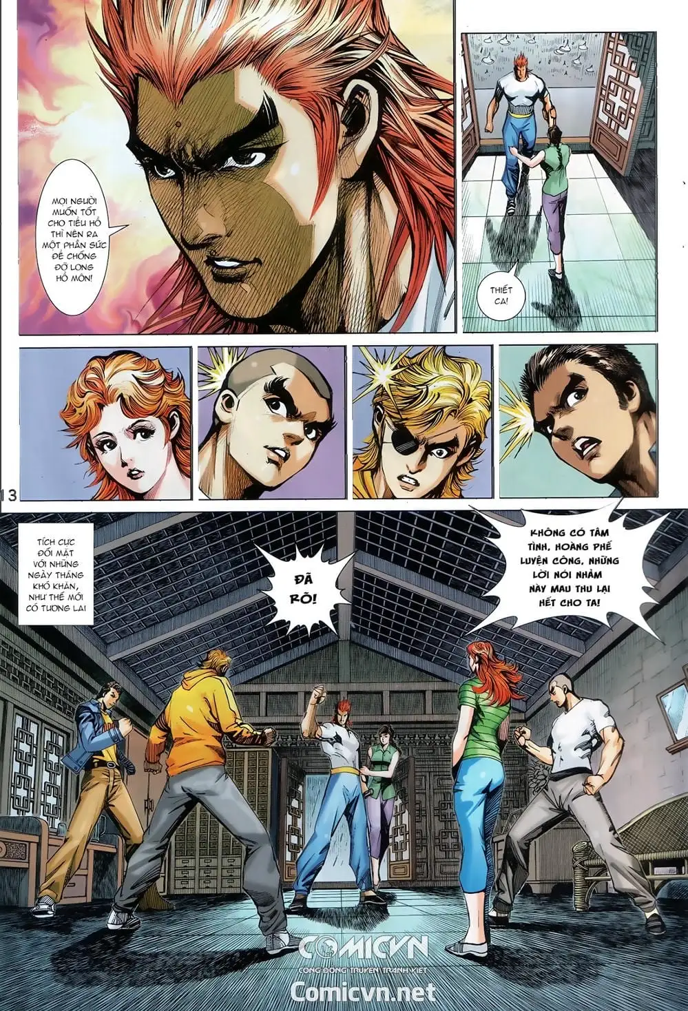 Truyện Tranh Tân Tác Long Hổ Môn trang 4