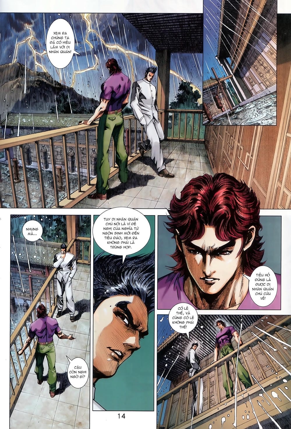 Truyện Tranh Tân Tác Long Hổ Môn trang 4