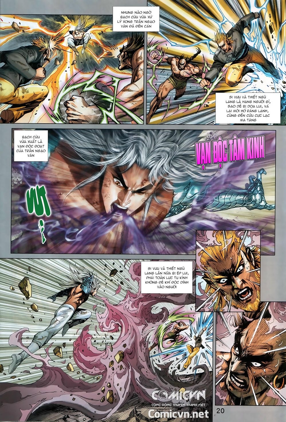 Truyện Tranh Tân Tác Long Hổ Môn trang 4