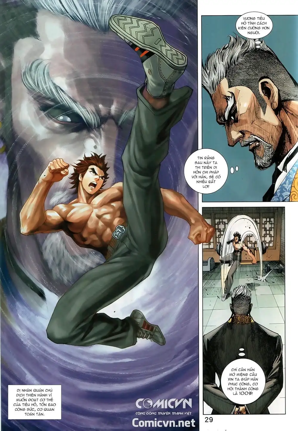 Truyện Tranh Tân Tác Long Hổ Môn trang 4