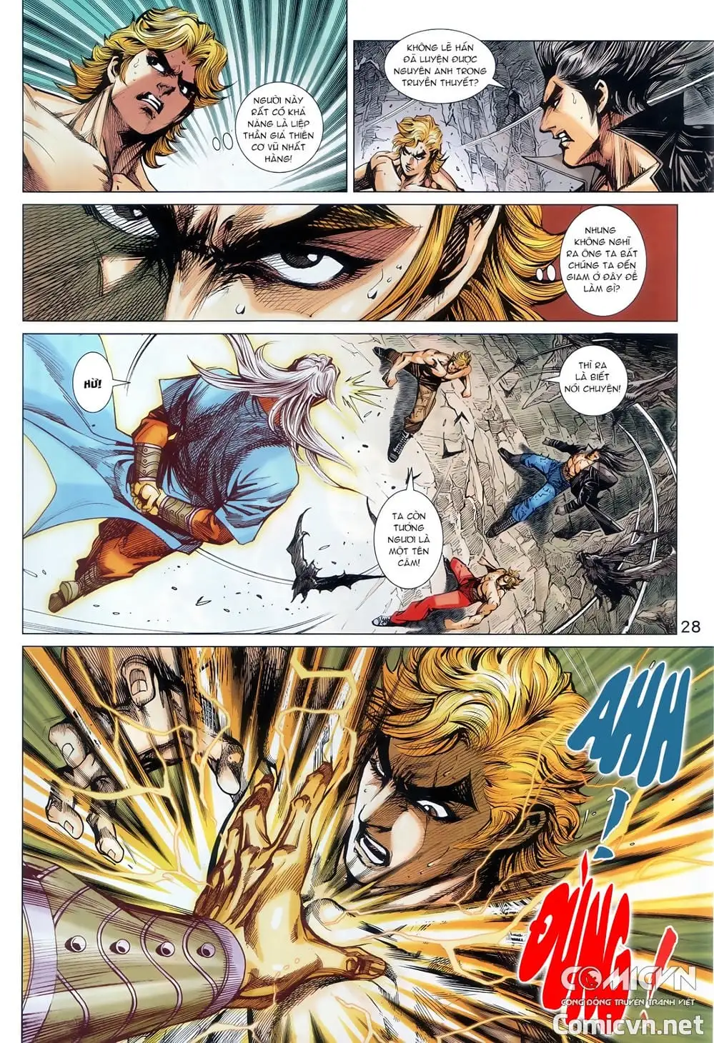 Truyện Tranh Tân Tác Long Hổ Môn trang 4