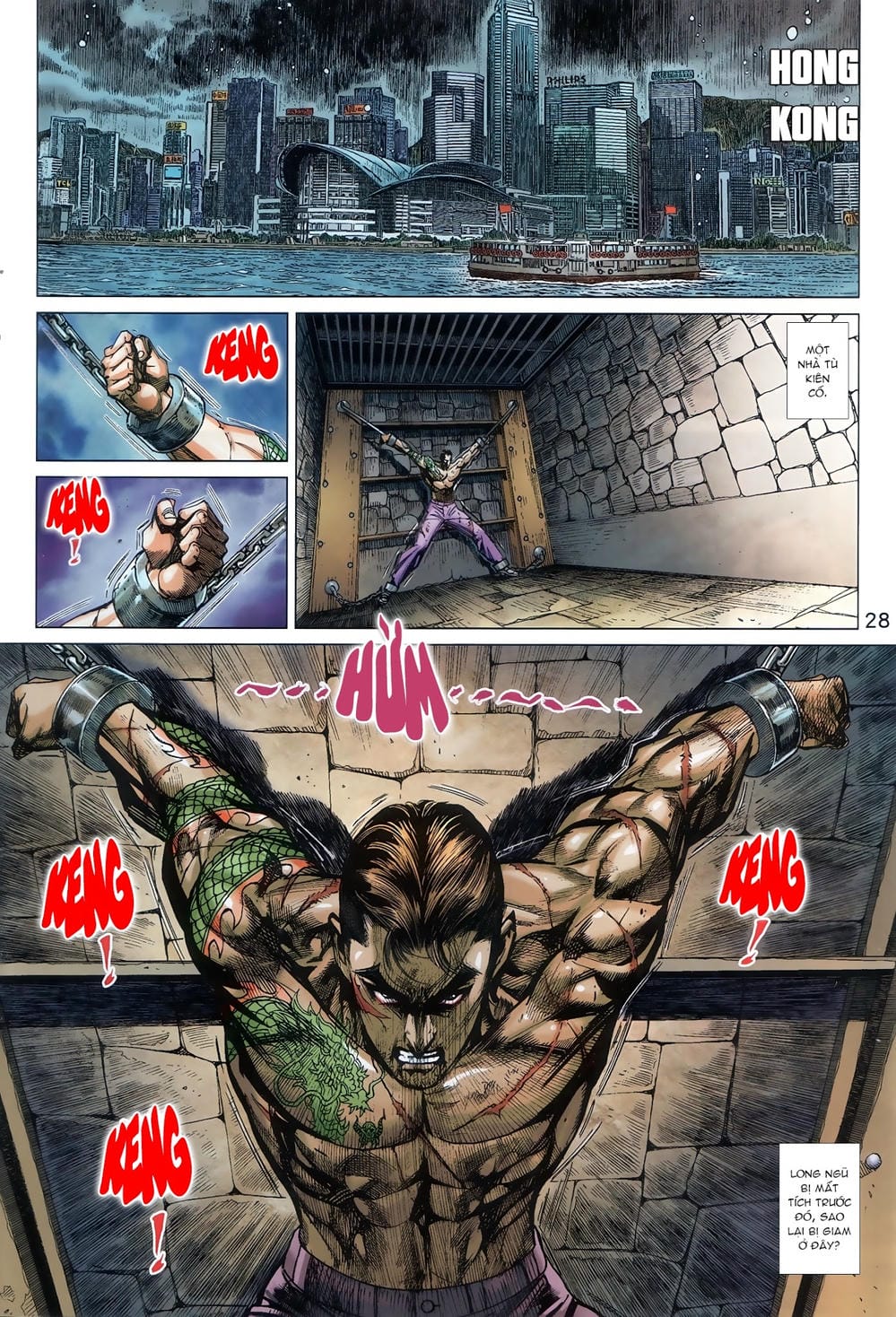 Truyện Tranh Tân Tác Long Hổ Môn trang 4