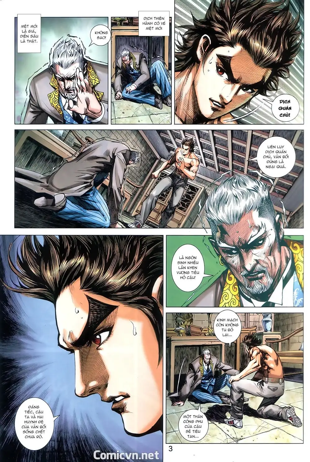 Truyện Tranh Tân Tác Long Hổ Môn trang 4