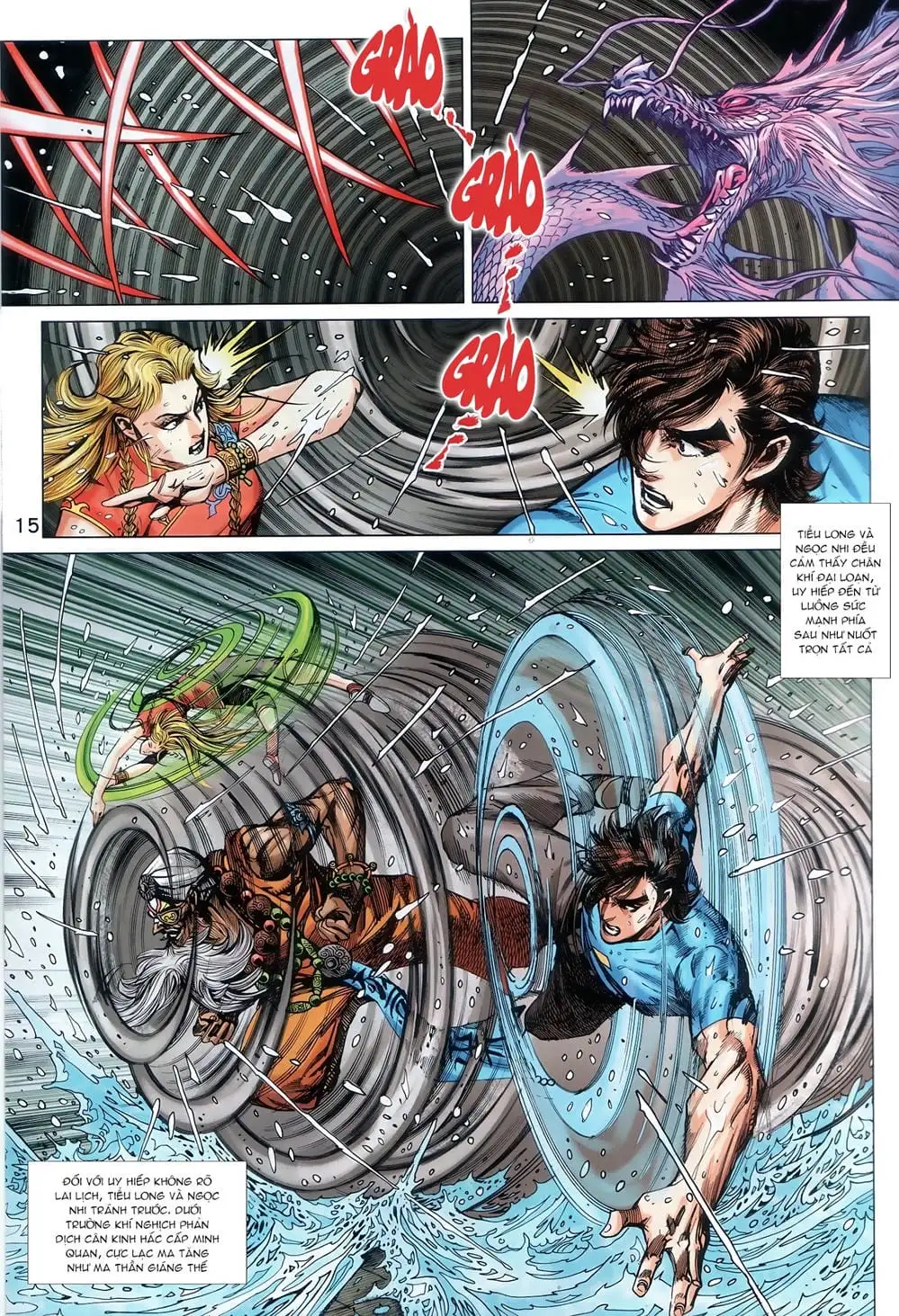 Truyện Tranh Tân Tác Long Hổ Môn trang 4