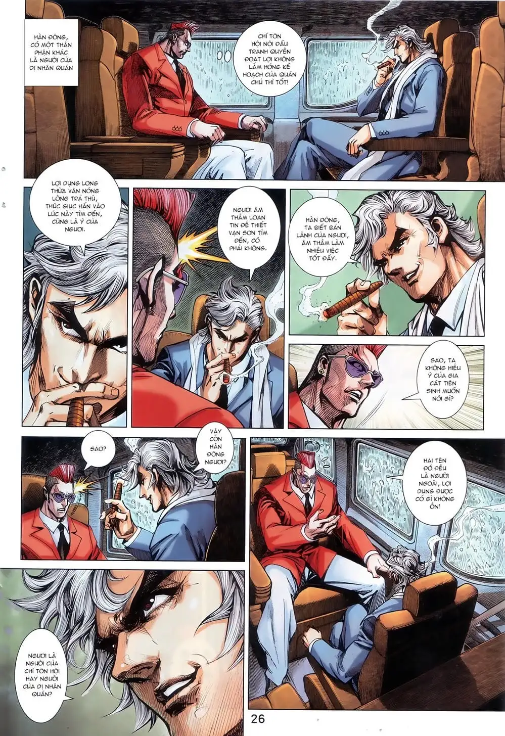 Truyện Tranh Tân Tác Long Hổ Môn trang 4