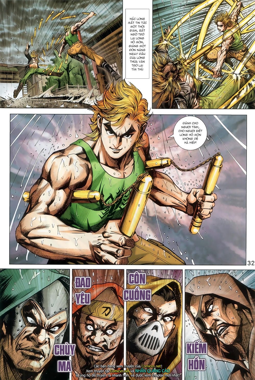 Truyện Tranh Tân Tác Long Hổ Môn trang 4