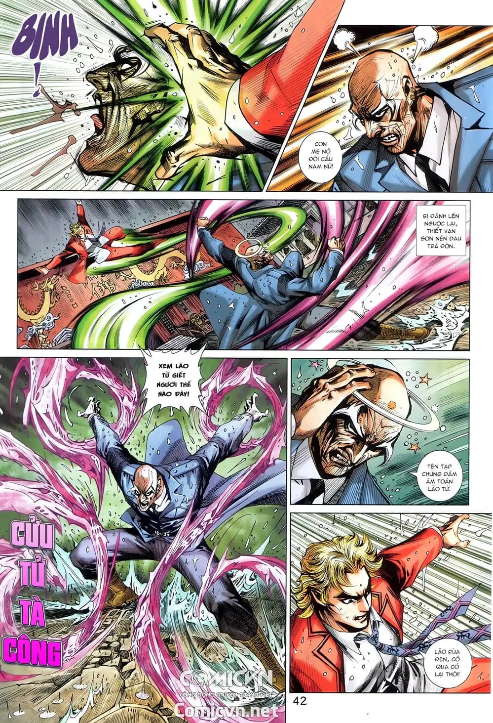 Truyện Tranh Tân Tác Long Hổ Môn trang 4