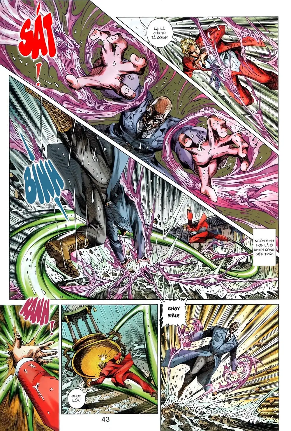 Truyện Tranh Tân Tác Long Hổ Môn trang 4