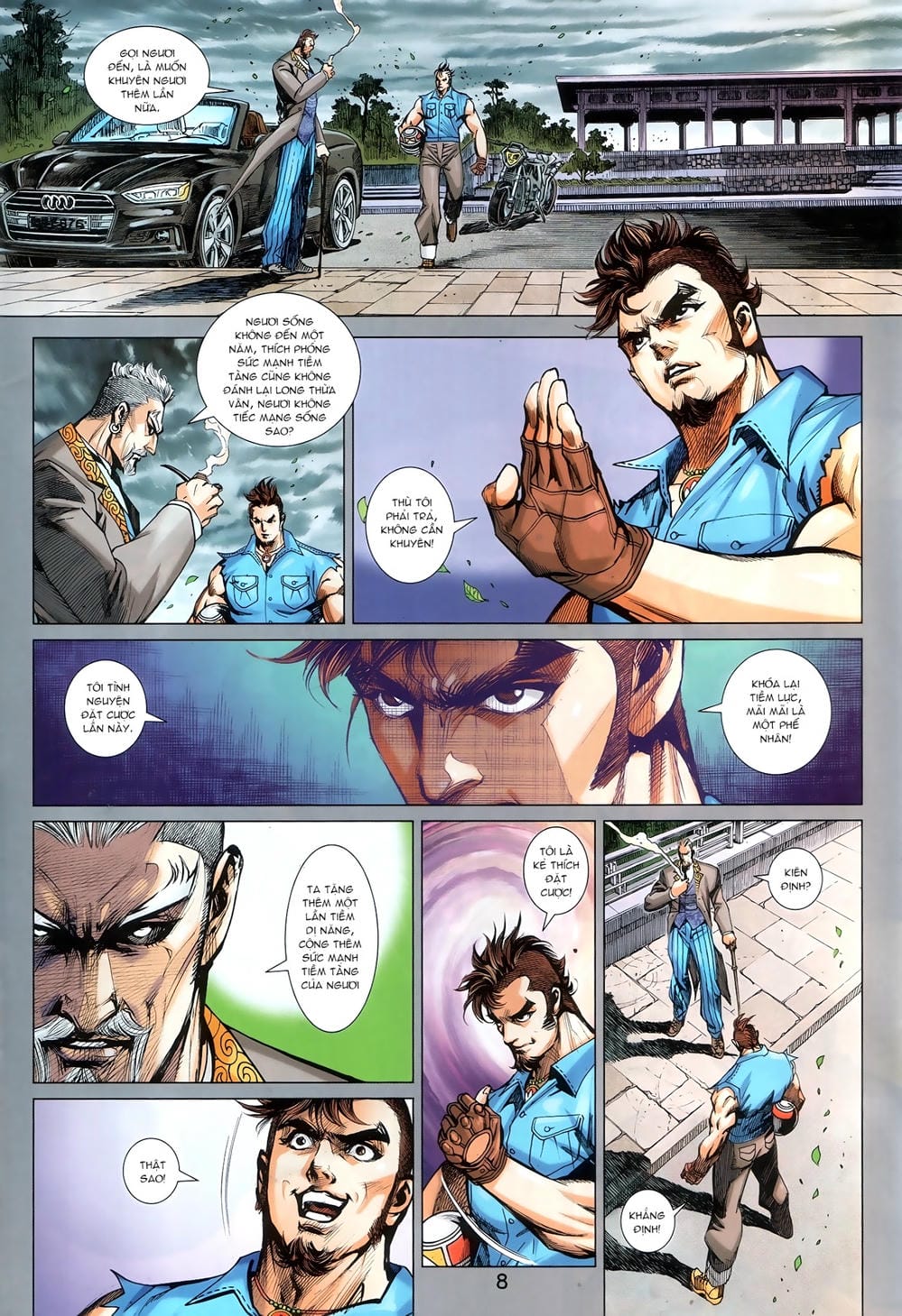 Truyện Tranh Tân Tác Long Hổ Môn trang 4