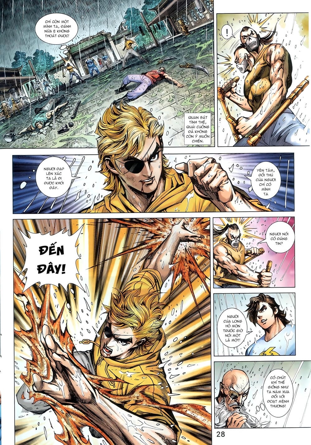 Truyện Tranh Tân Tác Long Hổ Môn trang 4