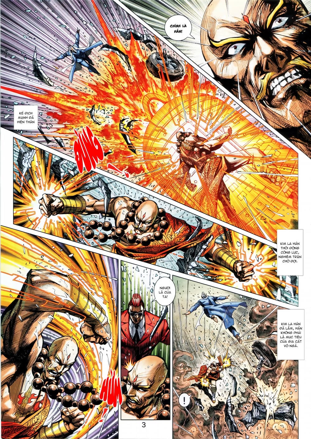 Truyện Tranh Tân Tác Long Hổ Môn trang 4