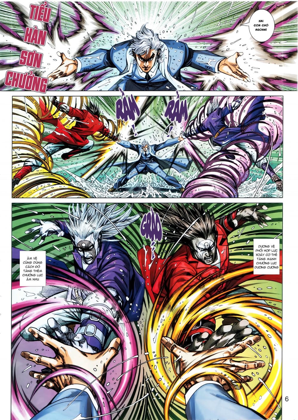 Truyện Tranh Tân Tác Long Hổ Môn trang 4