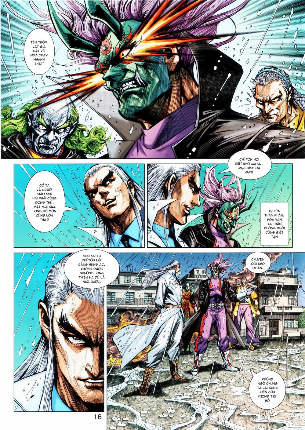 Truyện Tranh Tân Tác Long Hổ Môn trang 4