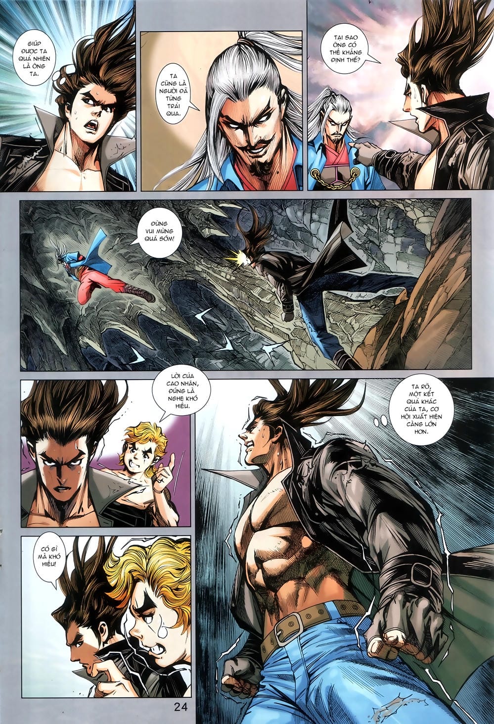 Truyện Tranh Tân Tác Long Hổ Môn trang 4