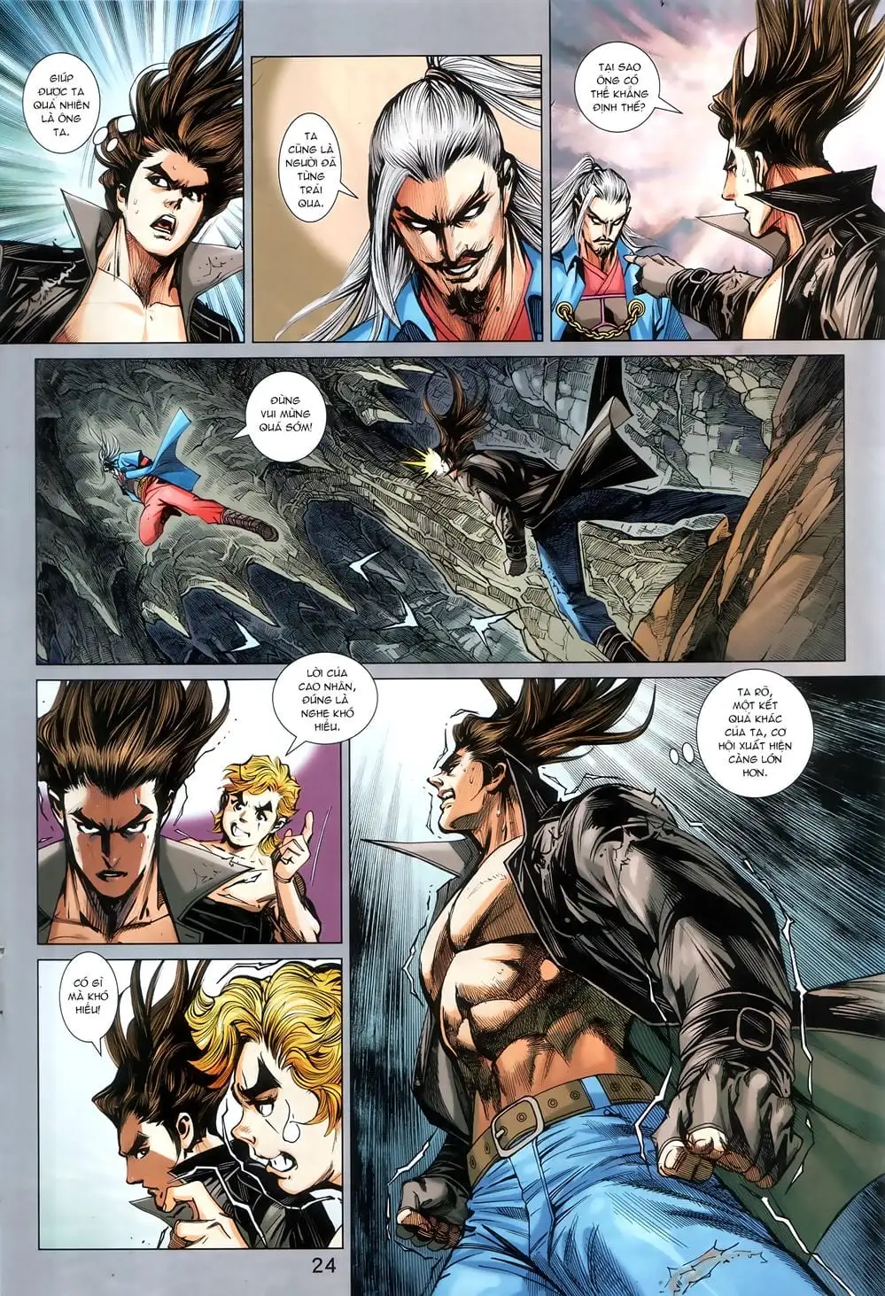 Truyện Tranh Tân Tác Long Hổ Môn trang 4