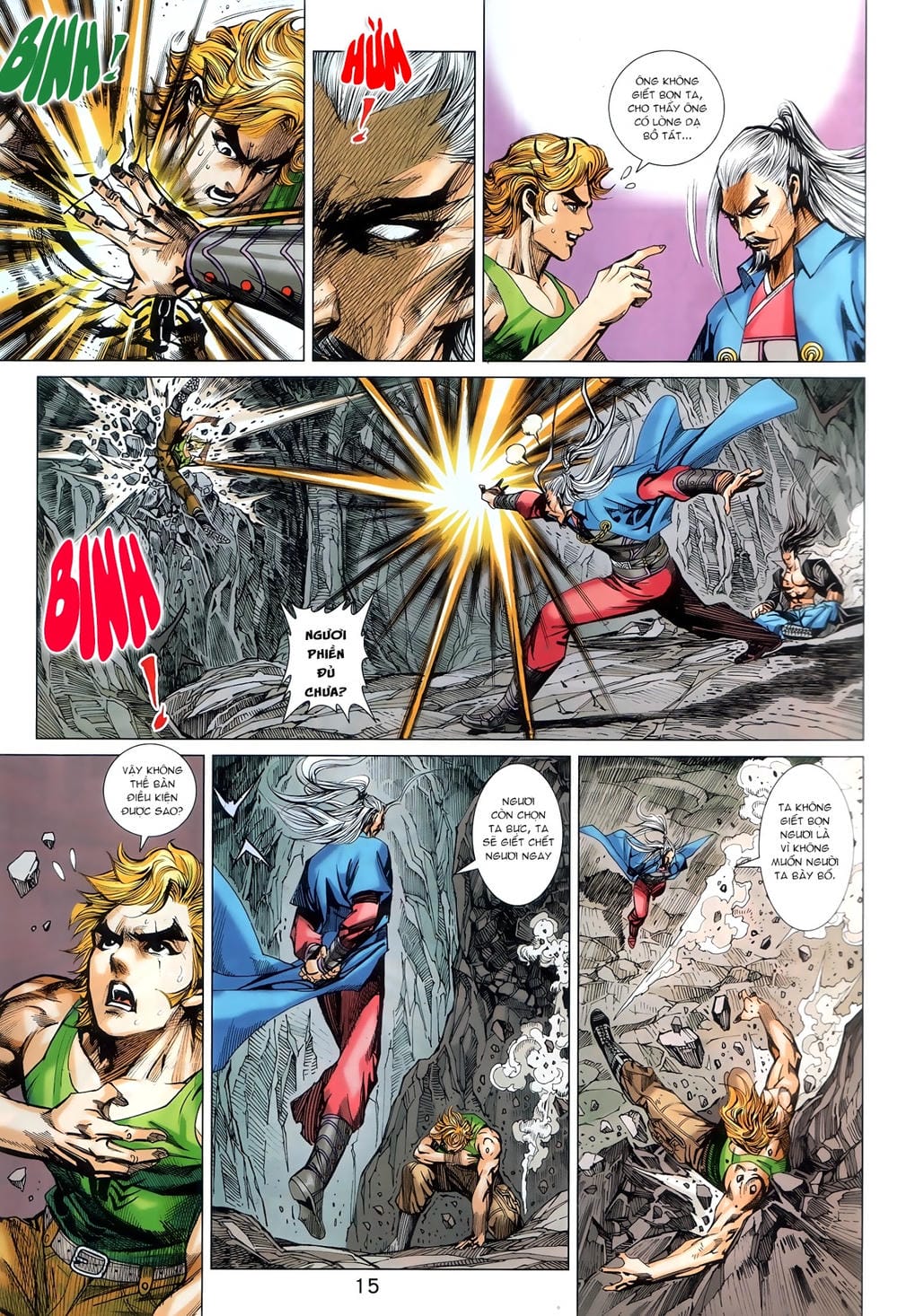 Truyện Tranh Tân Tác Long Hổ Môn trang 4