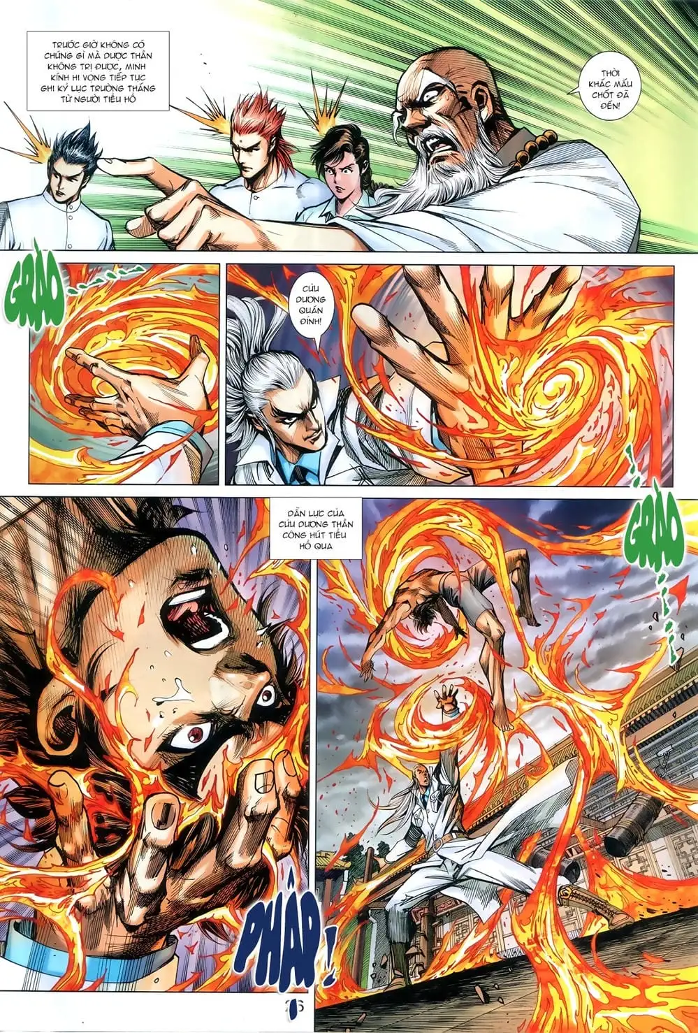 Truyện Tranh Tân Tác Long Hổ Môn trang 4