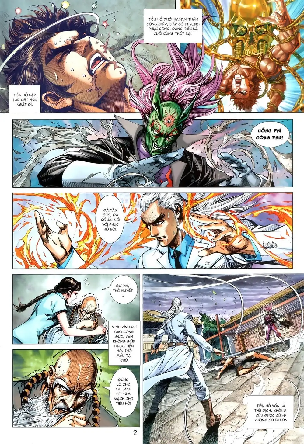 Truyện Tranh Tân Tác Long Hổ Môn trang 4