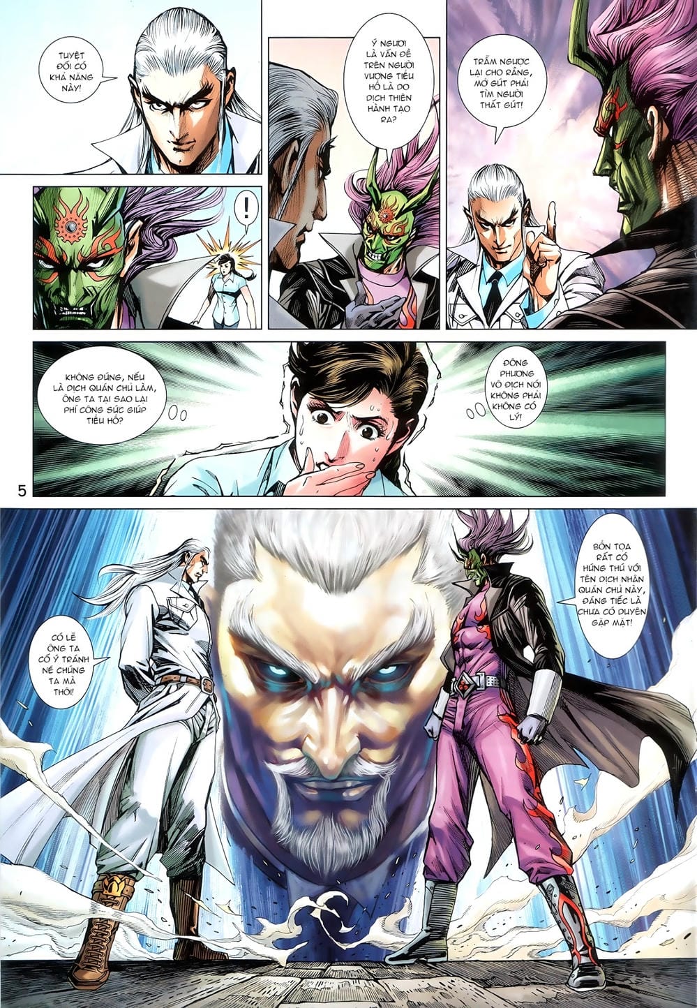 Truyện Tranh Tân Tác Long Hổ Môn trang 4