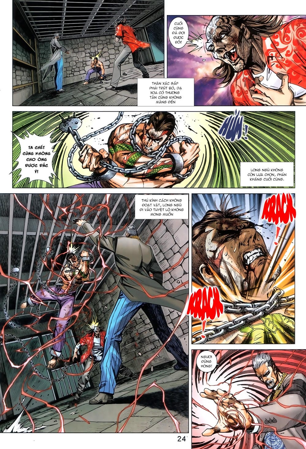 Truyện Tranh Tân Tác Long Hổ Môn trang 4