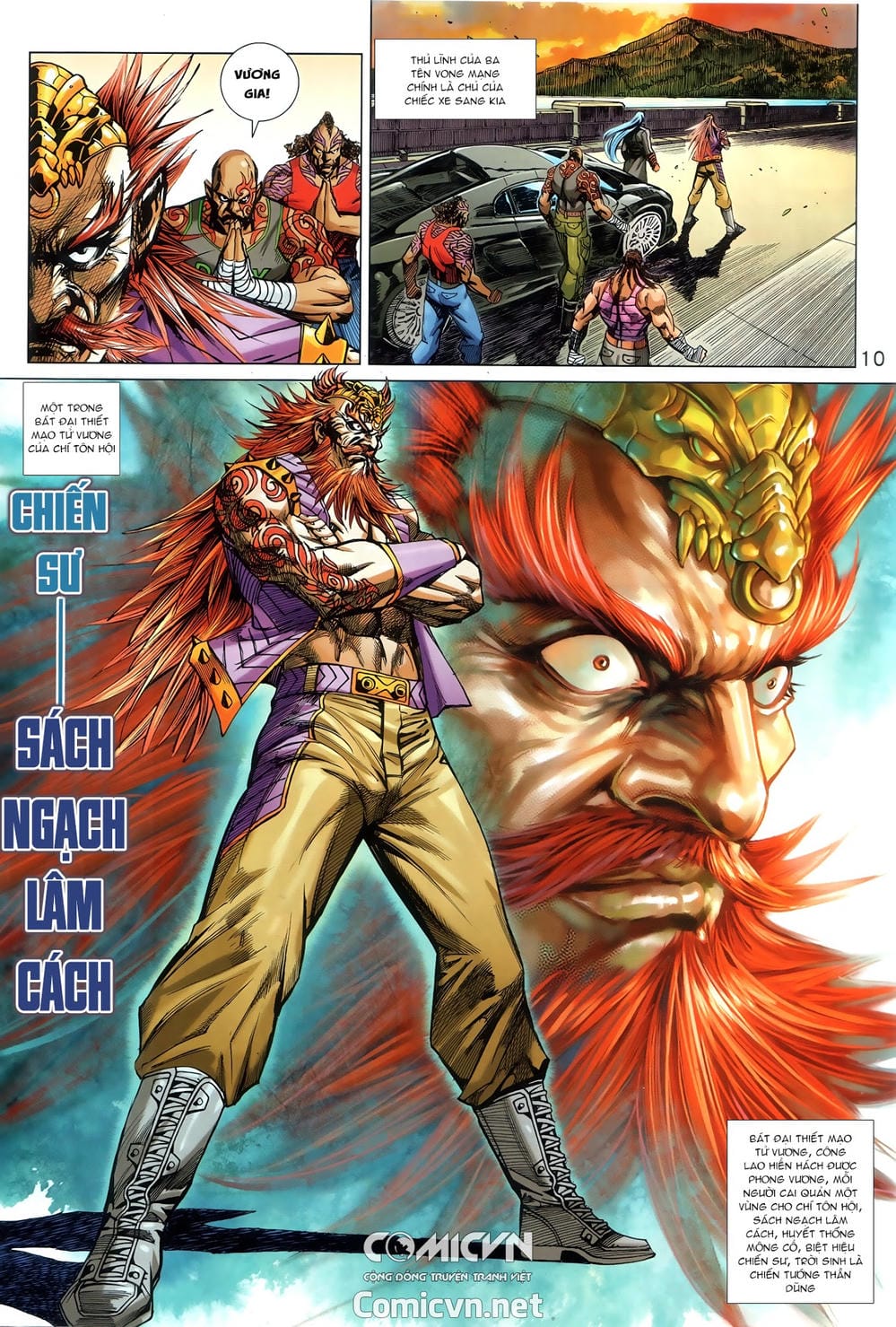 Truyện Tranh Tân Tác Long Hổ Môn trang 4