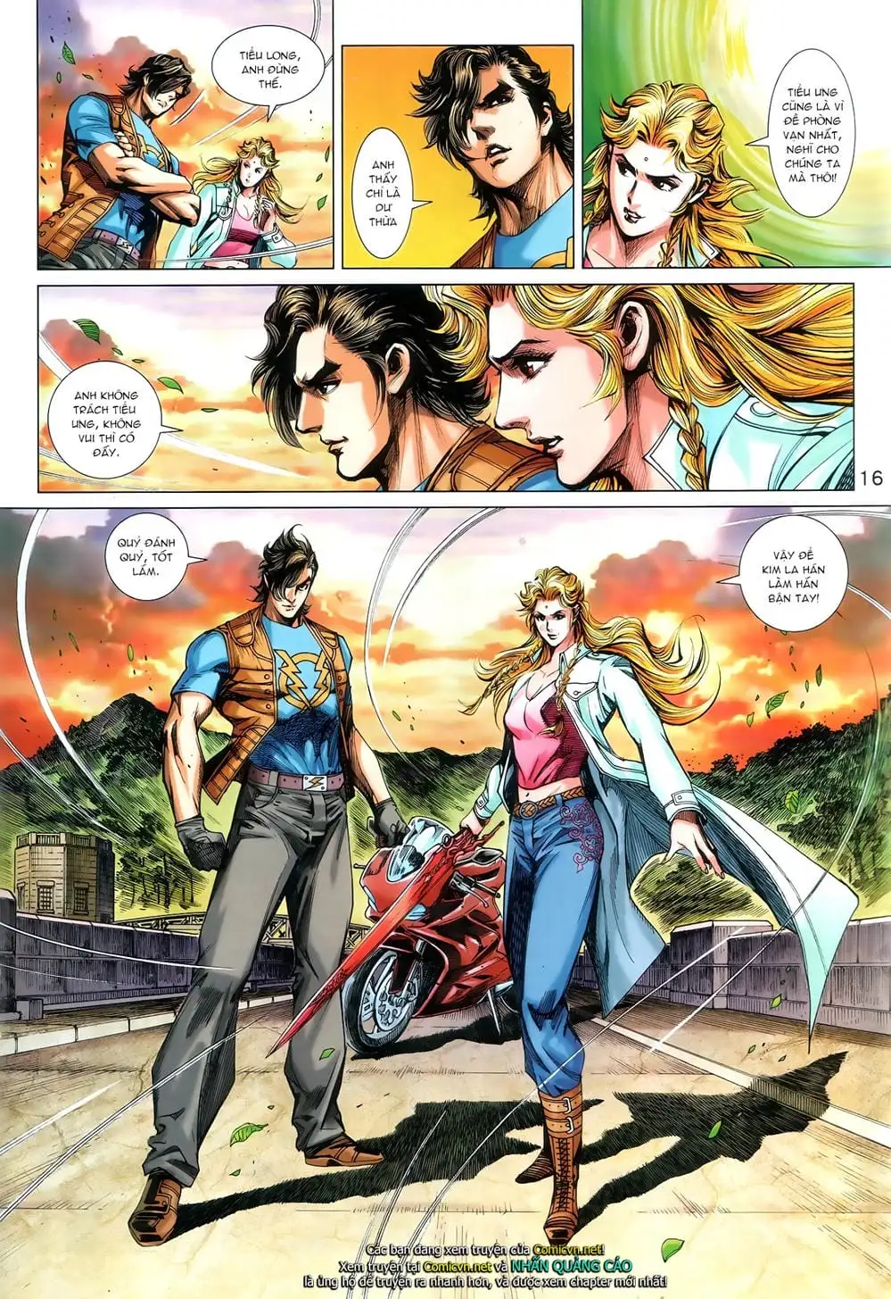 Truyện Tranh Tân Tác Long Hổ Môn trang 4