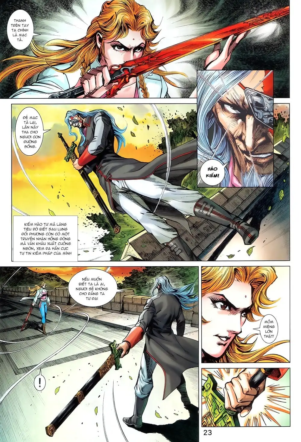 Truyện Tranh Tân Tác Long Hổ Môn trang 4