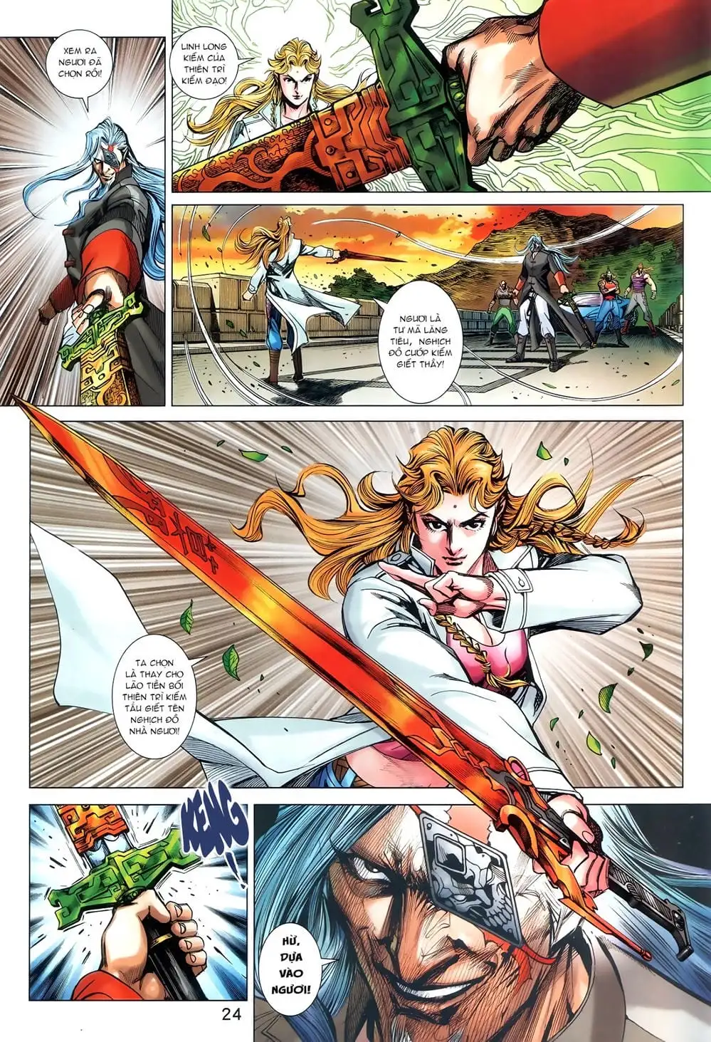 Truyện Tranh Tân Tác Long Hổ Môn trang 4