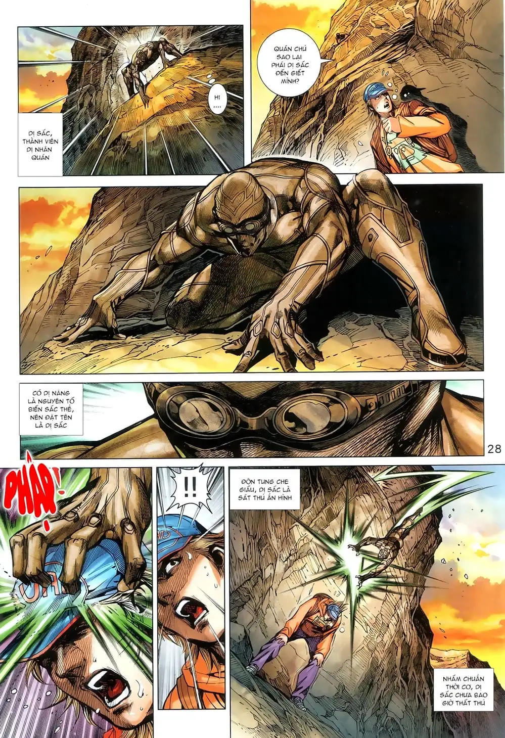 Truyện Tranh Tân Tác Long Hổ Môn trang 4