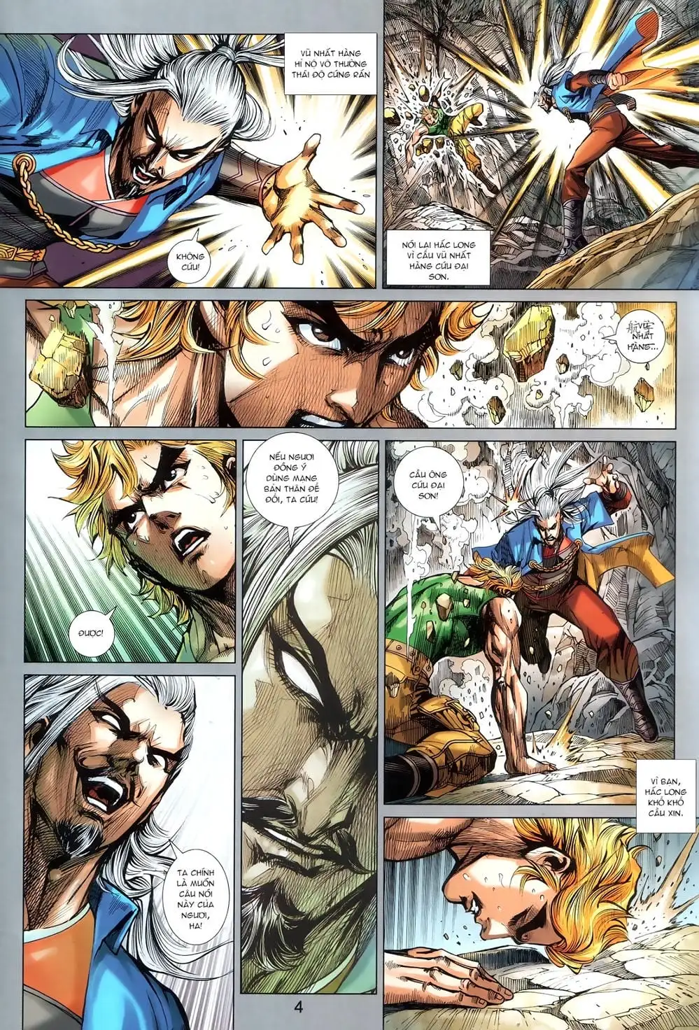 Truyện Tranh Tân Tác Long Hổ Môn trang 4