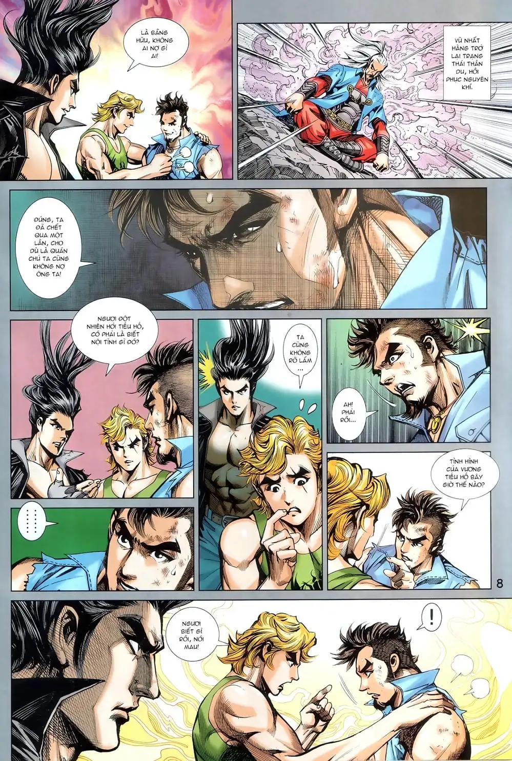 Truyện Tranh Tân Tác Long Hổ Môn trang 4