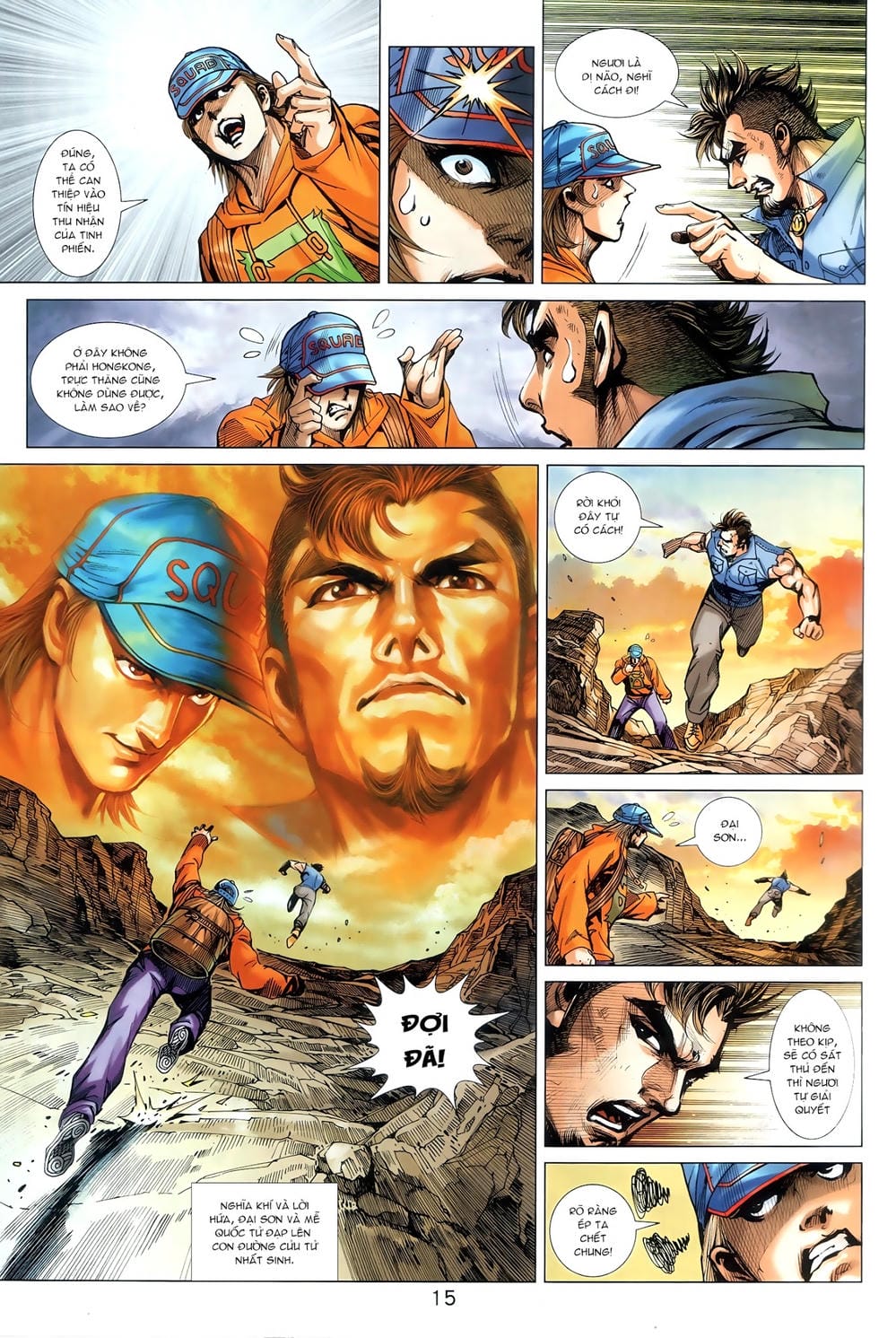 Truyện Tranh Tân Tác Long Hổ Môn trang 4