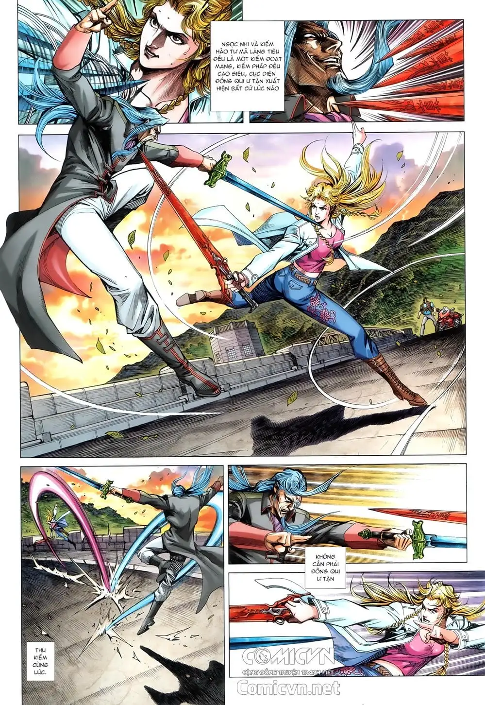 Truyện Tranh Tân Tác Long Hổ Môn trang 4