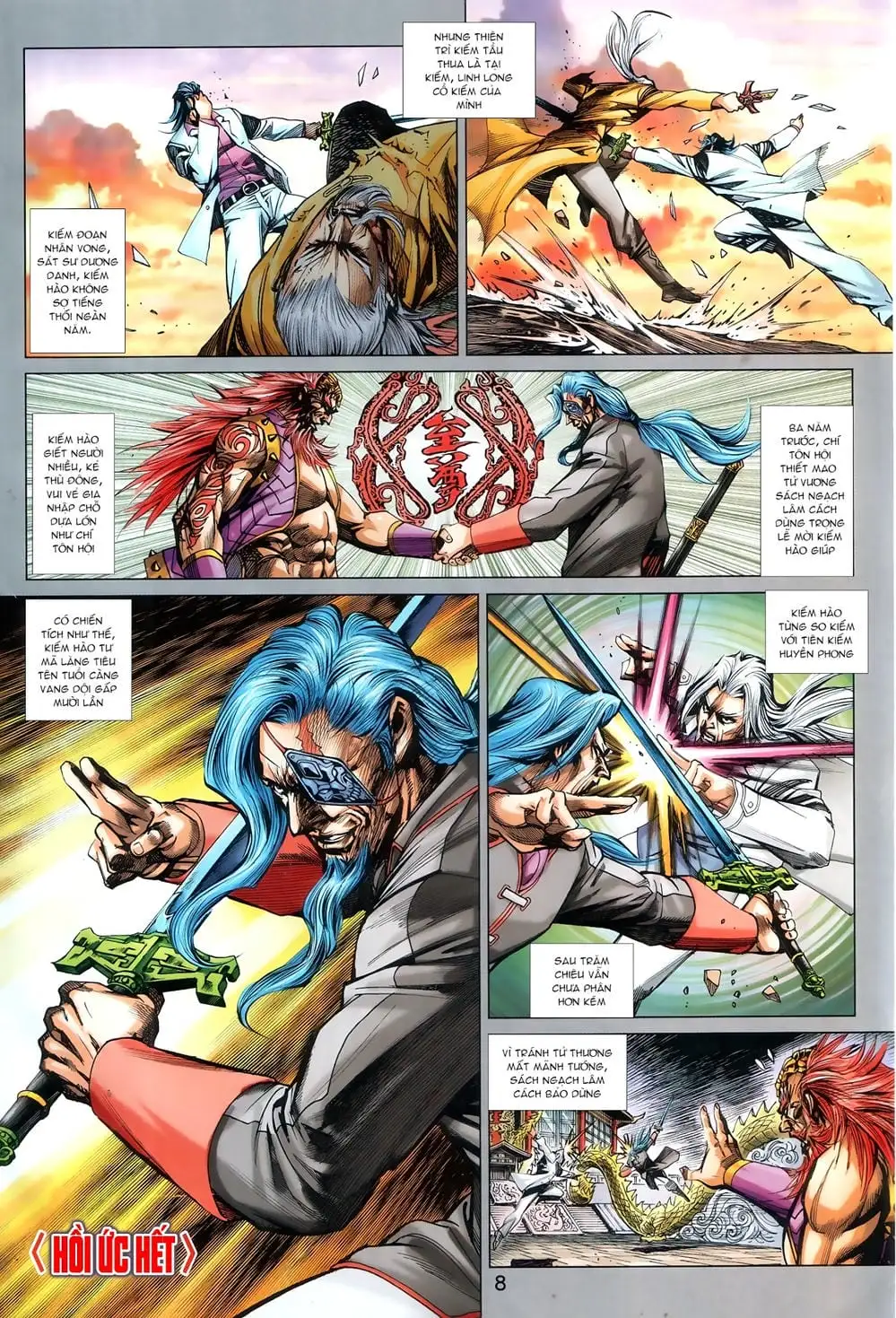 Truyện Tranh Tân Tác Long Hổ Môn trang 4