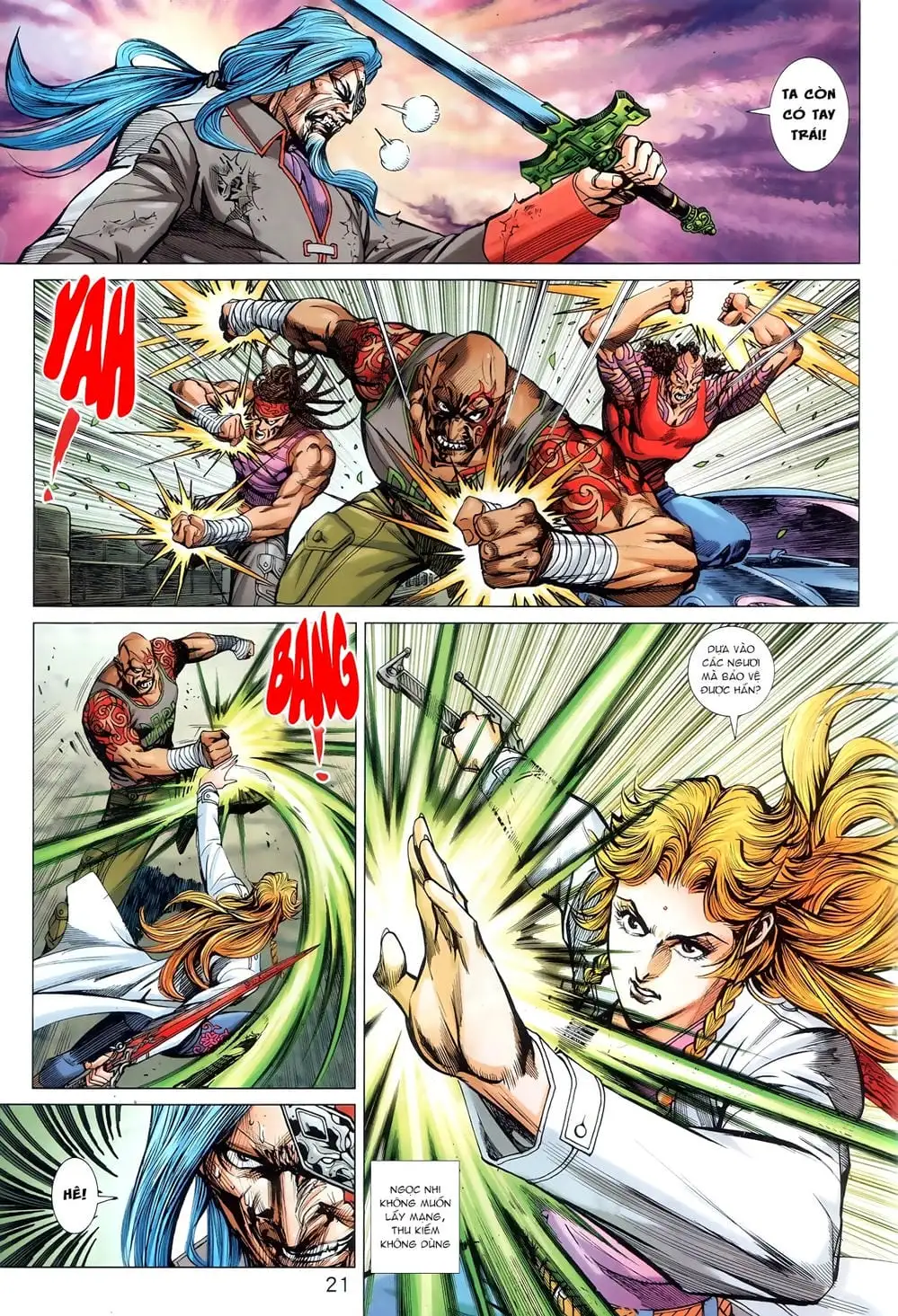 Truyện Tranh Tân Tác Long Hổ Môn trang 4