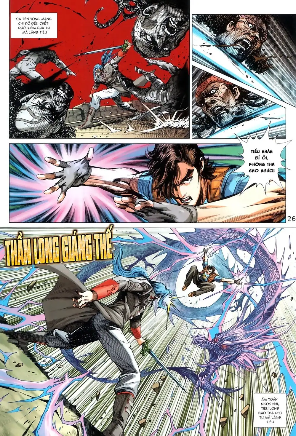 Truyện Tranh Tân Tác Long Hổ Môn trang 4