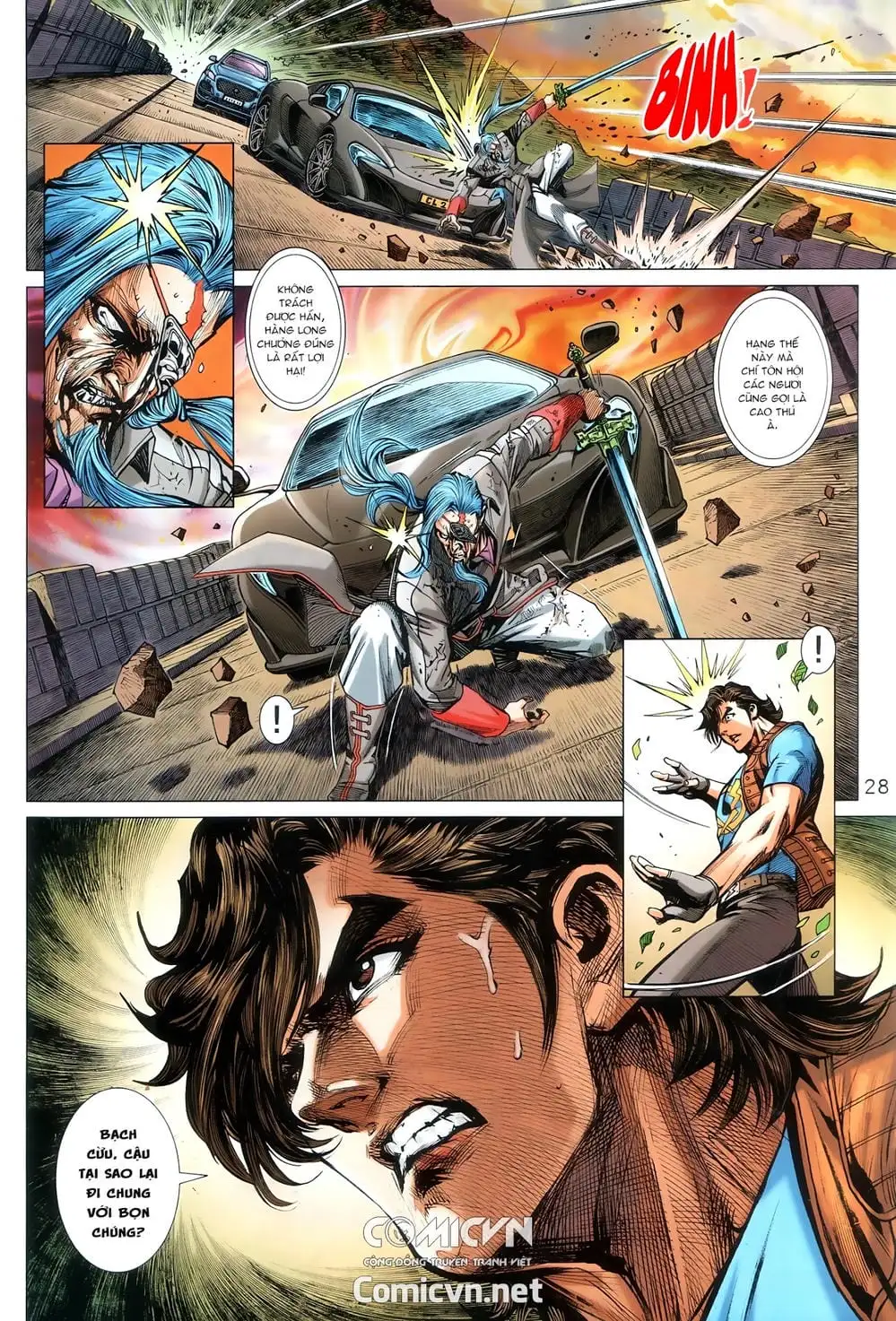 Truyện Tranh Tân Tác Long Hổ Môn trang 4