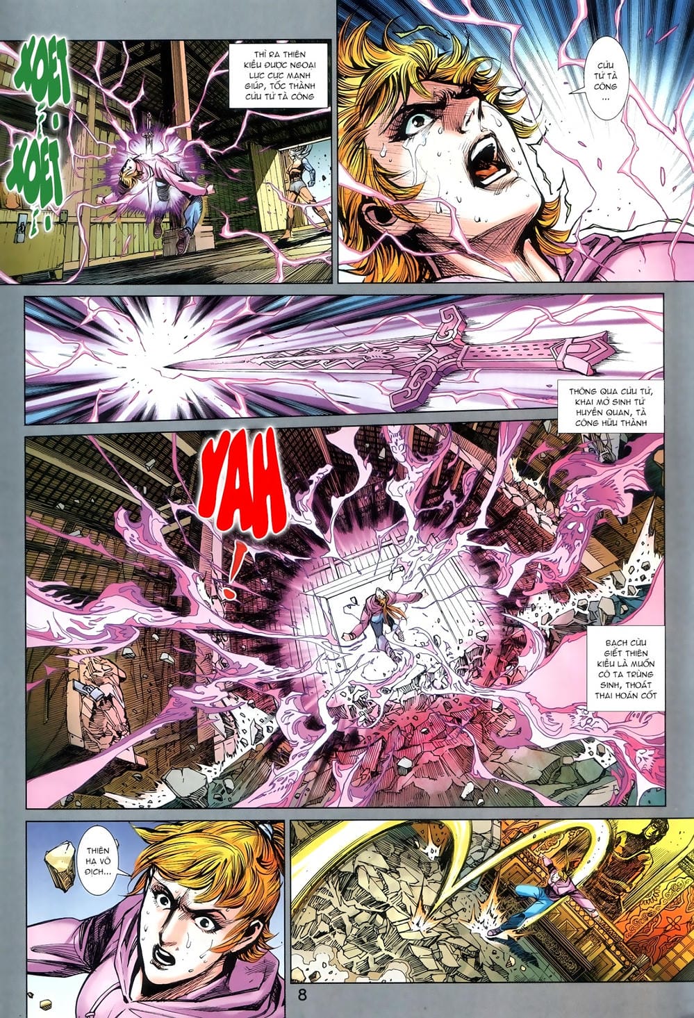 Truyện Tranh Tân Tác Long Hổ Môn trang 4