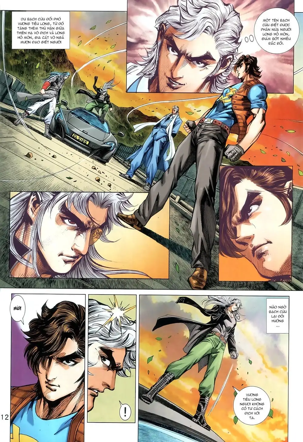 Truyện Tranh Tân Tác Long Hổ Môn trang 4