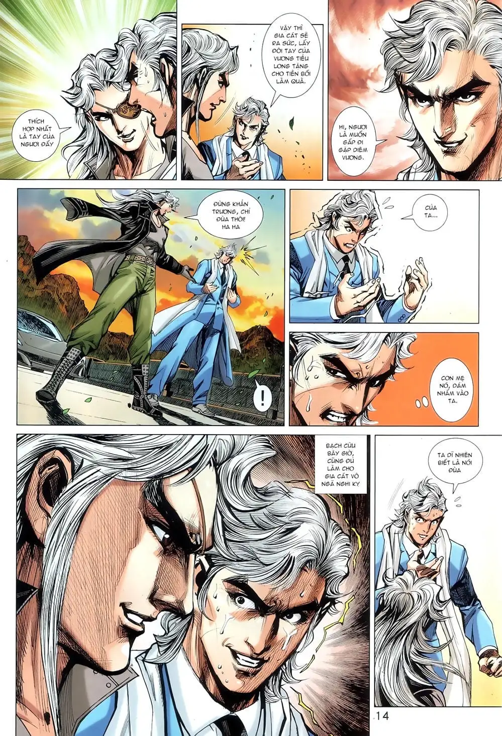 Truyện Tranh Tân Tác Long Hổ Môn trang 4